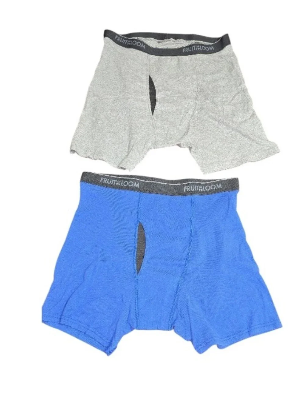 #50001 Fruit of the Loom Red Men's 4pc  Boxer Briefs with Contrast Fly